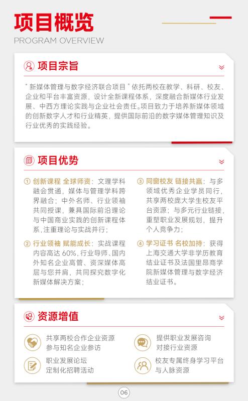 上海交通大學(xué)-法國里昂商學(xué)院 新媒體管理與數(shù)字經(jīng)濟碩士