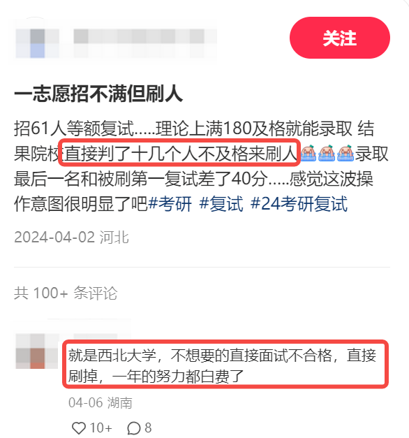 這些院校淘汰率最高82.8%！復(fù)試刷人超狠！