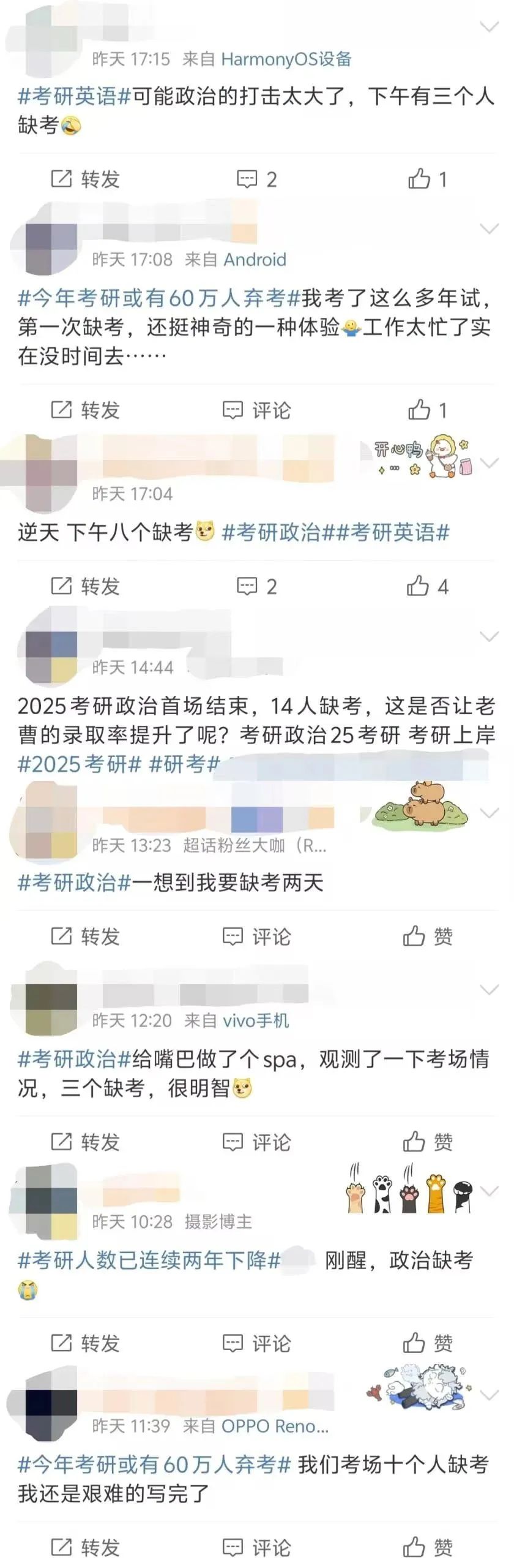 2025考研棄考人數(shù)！